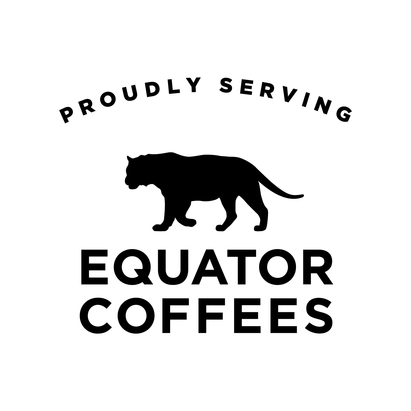 Proudly Serving Equator Coffees