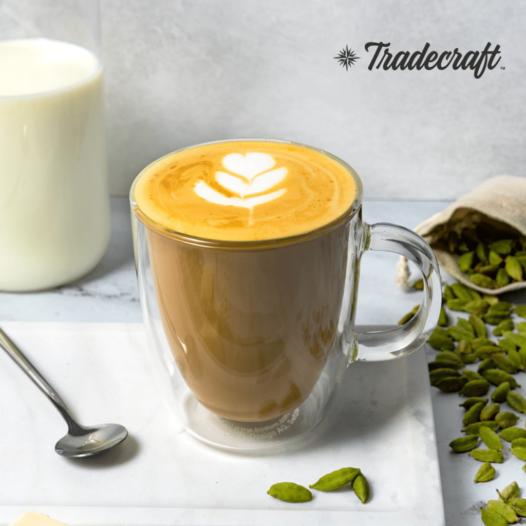 Cardamom White Chocolate Cafe Au Lait